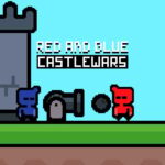 Rote und blaue Castlewars